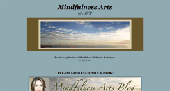 Desktop Screenshot of mindfulnessarts.org