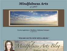 Tablet Screenshot of mindfulnessarts.org
